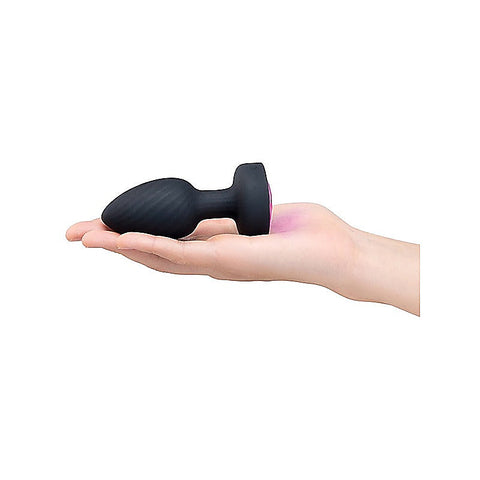 Light Up Remote Controlled Vibrating Butt Plug by B-Vibe - Butt Plugs