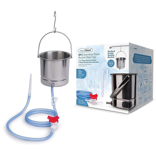 Xgen AquaClean 8PC Stainless Steel Bucket Mate Set