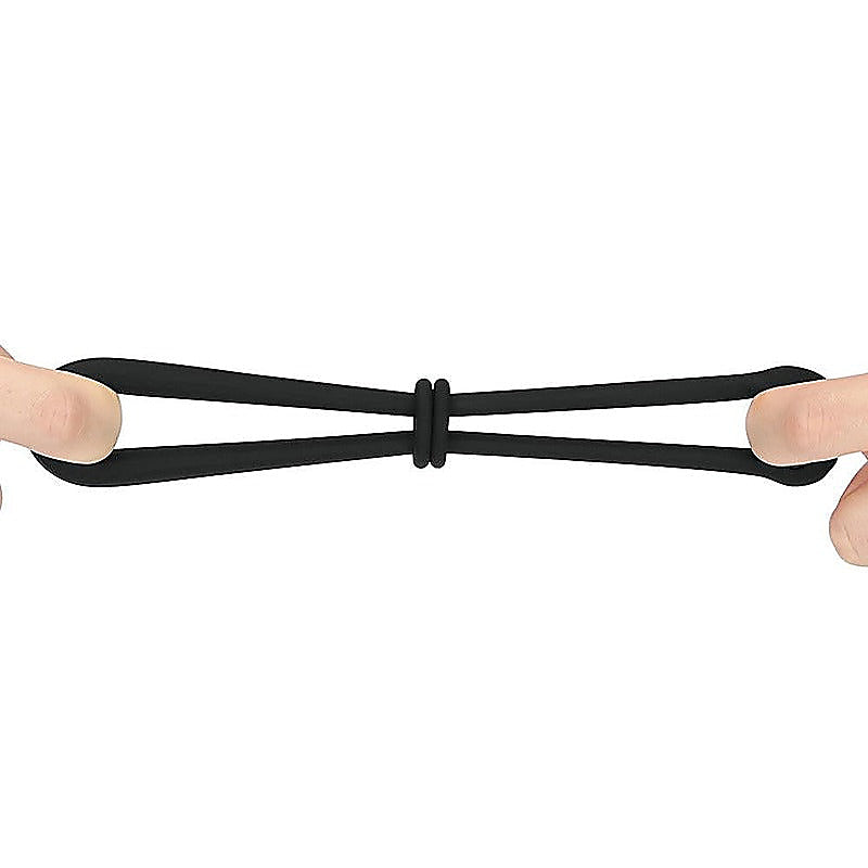Pinnacle Pro Anyfit Plus Stretcher Cock Ring by Lovetoy - Stretchy Cock Rings