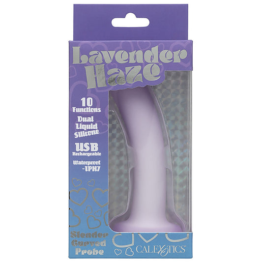 CalExotics Lavender Haze Slender Curved Anal Probe