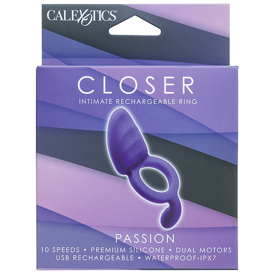 CalExotics Closer Intimate Rechargeable Passion Cock Ring