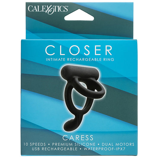 CalExotics Closer Intimate Rechargeable Caress Penis Ring