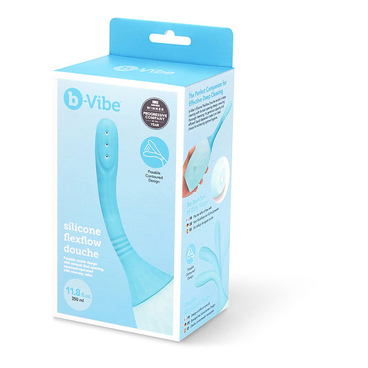 b-Vibe Silicone Flexflow Anal Cleansing Douche
