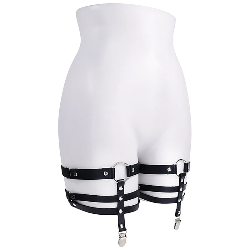 Sex and Mischief Shadow Bondage Garters by Sportsheets - Cuffs And Restraints