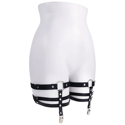 Sex and Mischief Shadow Bondage Garters by Sportsheets - Cuffs And Restraints