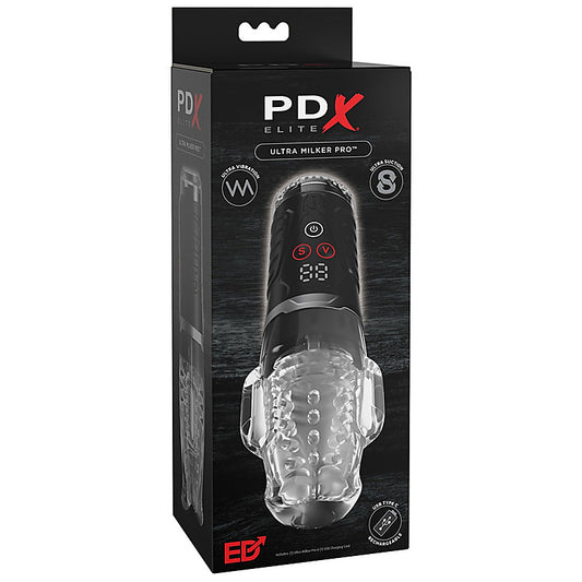 PDX Elite Ultra Milker Pro Rechargeable Malle Masturbator