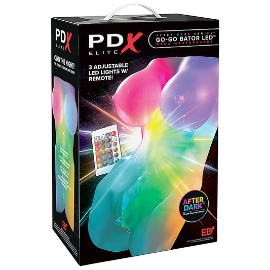 PDX Elite Go-Go Bator LED Mega Male Masturbator