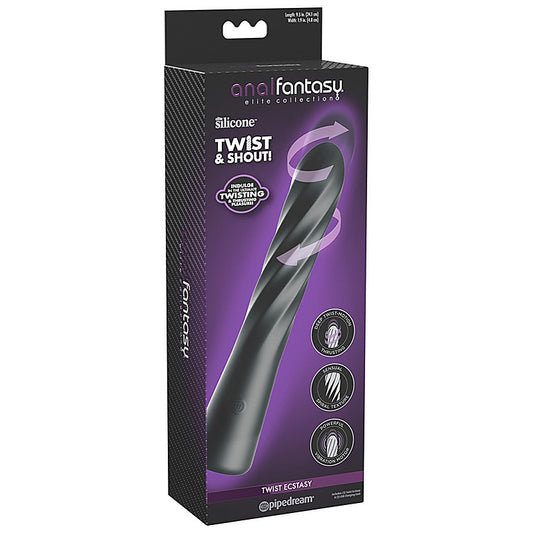 Pipedream Anal Fantasy Elite Twist Ecstasy Anal Vibrator