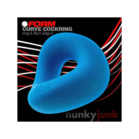 FORM Stretchy Mens Cock Ring by Hunkyjunk - Stretchy Cock Rings