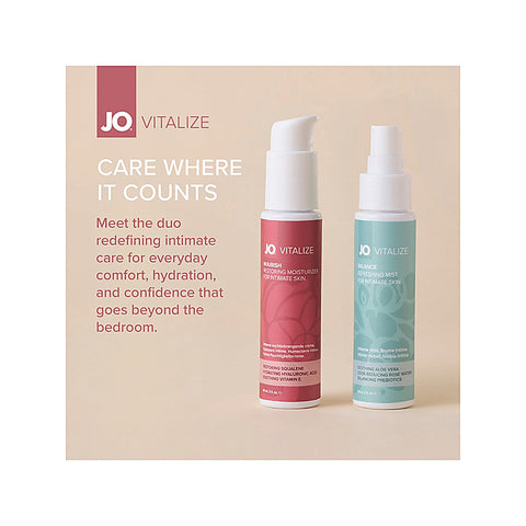 Vitalize Nourish Restoring Moisturizer by System Jo - Massage Oils and Lubricants