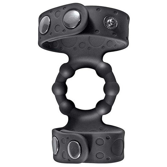 Magic Beaded Cock Ring and Adjustable Ball Straps - Ball Stretchers and Crushers