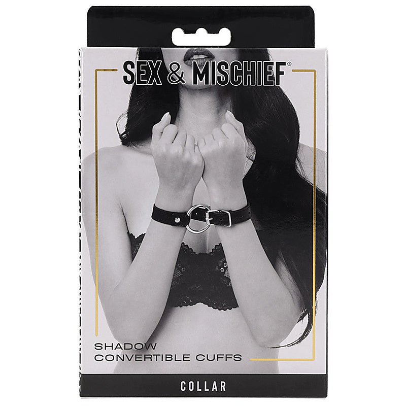 Sex and Mischief Shadow Convertible BDSM Cuffs - Cuffs And Restraints