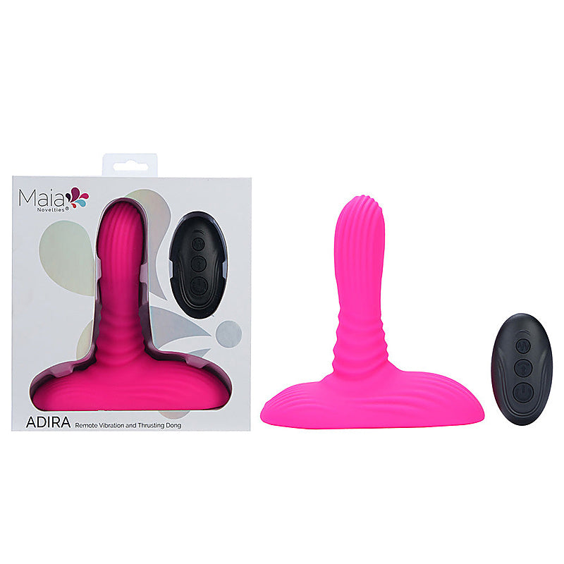 ADIRA USB Rechargeable Thrusting Vibrator by Maia Toys - G-Spot Vibrators