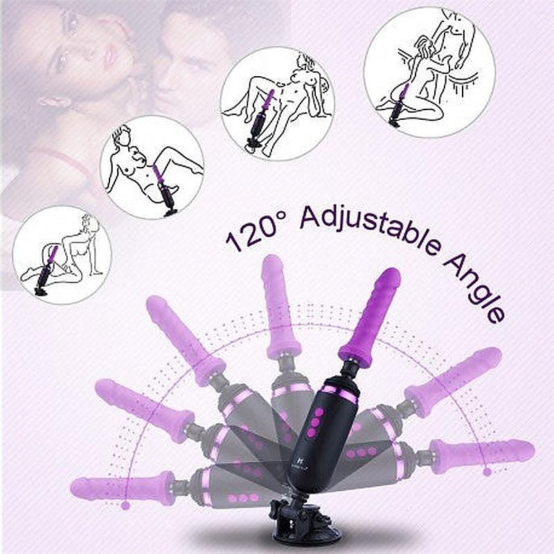 Capsule Rechargeable Portable Sex Machine by Hismith - Sex Machines