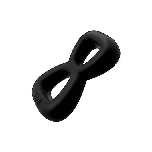Hunkyjunk Boomerang Double Cockring Ball Stretcher - Ball Stretchers and Crushers