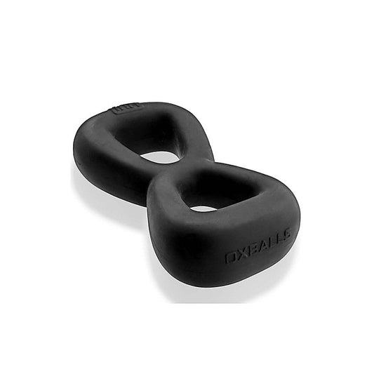 Hunkyjunk Boomerang Double Cockring Ball Stretcher - Ball Stretchers and Crushers