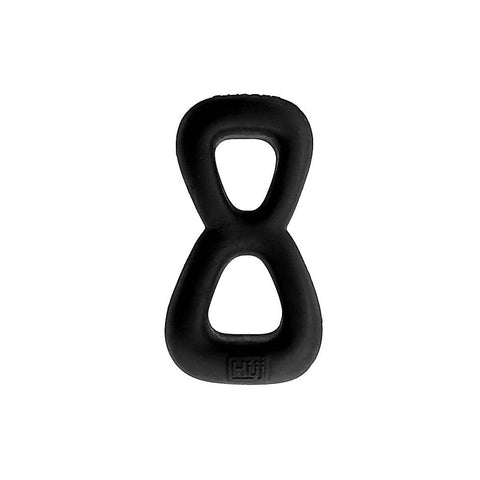Boomerang Double Cockring Ball Stretcher by Hunkyjunk - Ball Stretchers and Crushers
