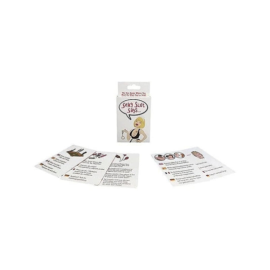 Kheper Games Sexy Slut Says Adult Card Game - Sex Games, Coupons and Tricks