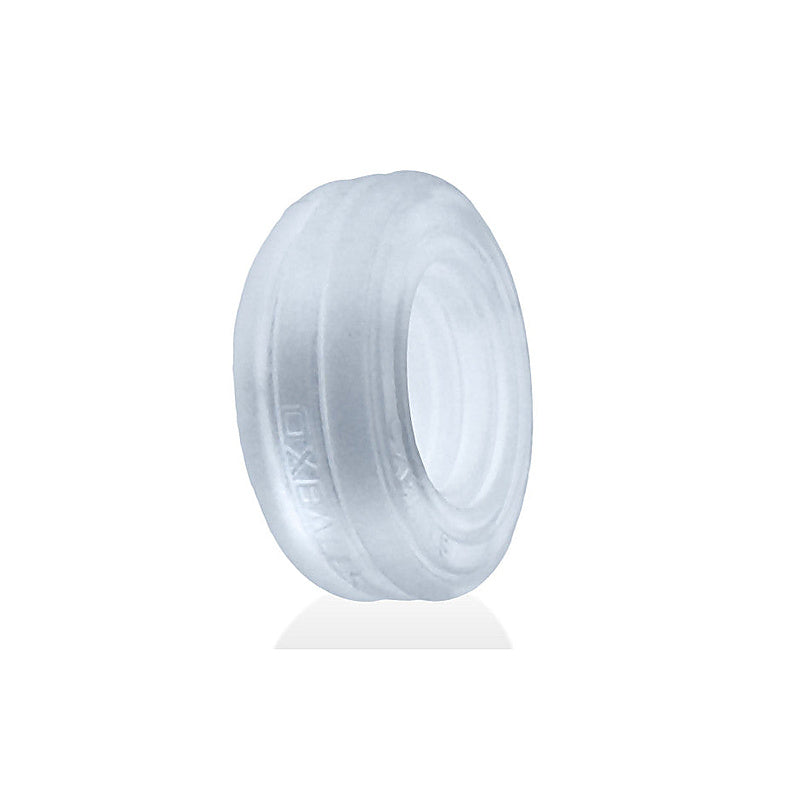 Roto Grooved Gripper Ribbed Cock Ring by Hunkyjunk - Stretchy Cock Rings