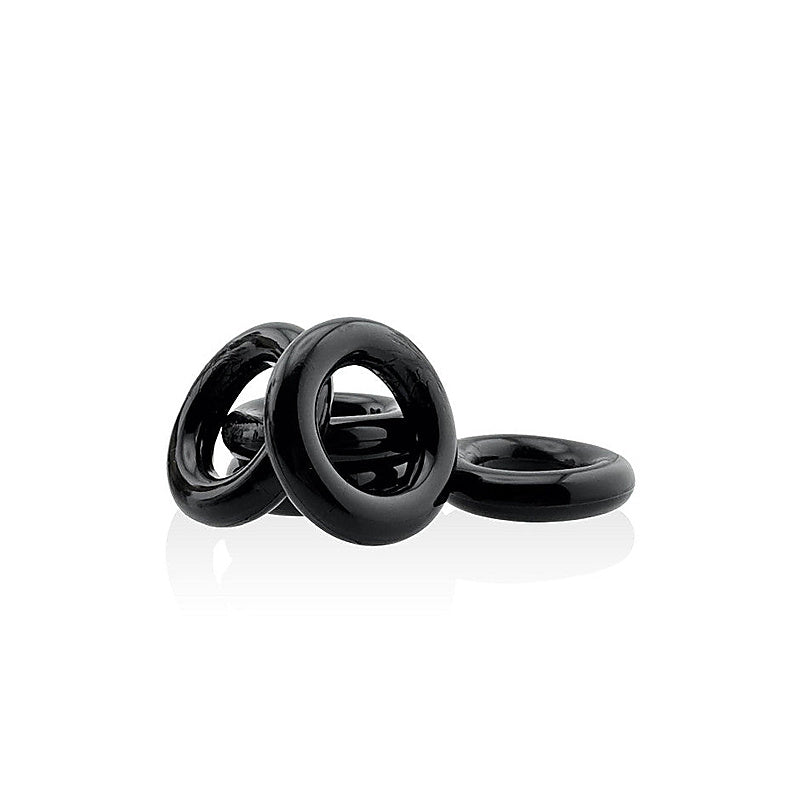 Jacker Stack 5 Piece Strong Cock Ring Set by Hunkyjunk - Cock Ring Sets