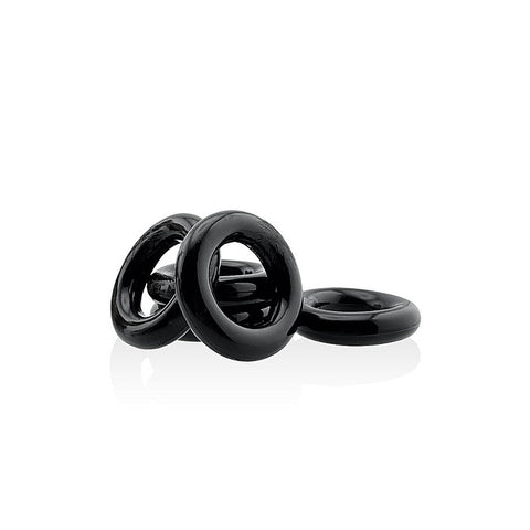 Jacker Stack 5 Piece Strong Cock Ring Set by Hunkyjunk - Cock Ring Sets