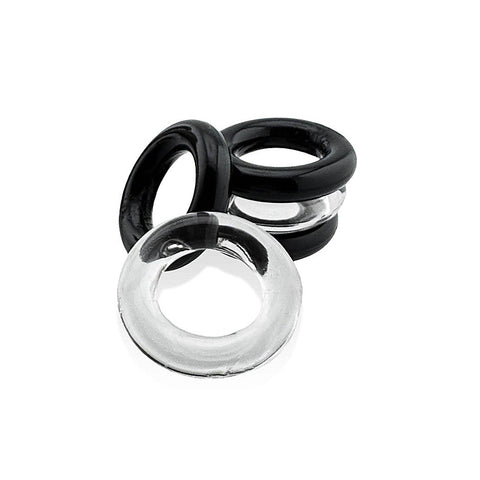 Jacker Stack 5 Piece Strong Cock Ring Set by Hunkyjunk - Cock Ring Sets