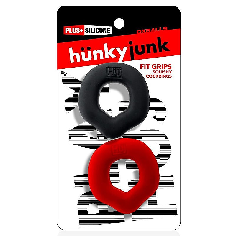 Fit Grips Ergo Cockring by Hunkyjunk - Cock Ring Sets