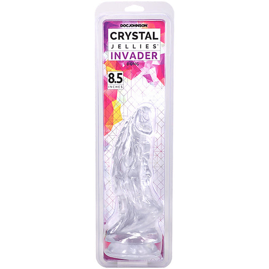 Doc Johnson Crystal Jellies 8.5 Inches Invader Fantay Dildo