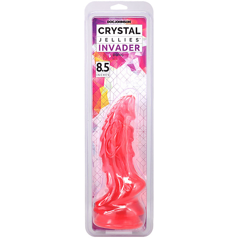 Crystal Jellies 8.5 Inches Invader Fantasy Dildo - Realistic Dildos