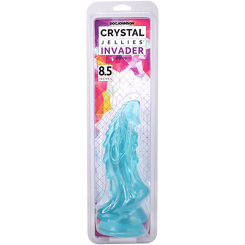 Crystal Jellies 8.5 Inches Invader Fantasy Dildo - Realistic Dildos