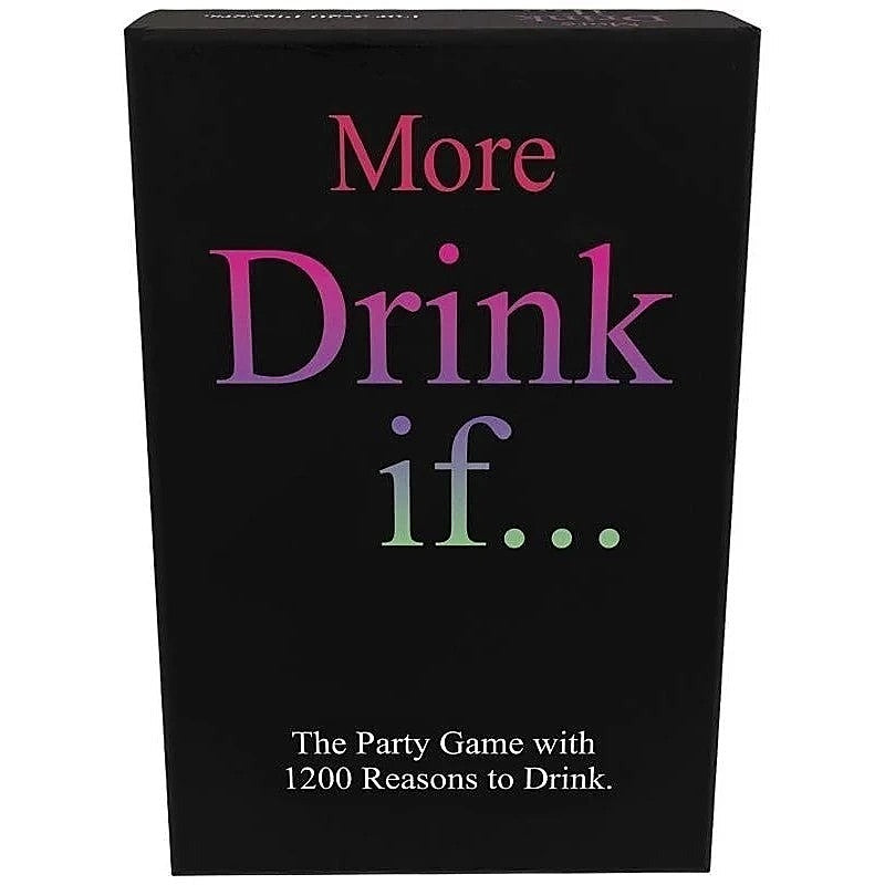 More Drink If Adult Card Game by Kheper Games - Sex Games, Coupons and Tricks