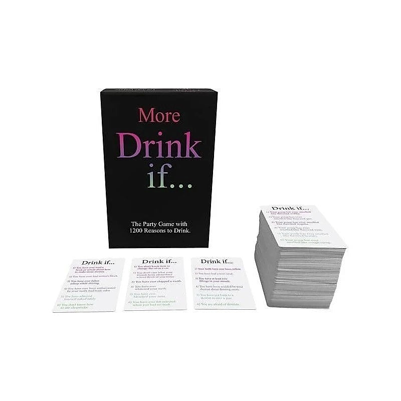 More Drink If Adult Card Game by Kheper Games - Sex Games, Coupons and Tricks