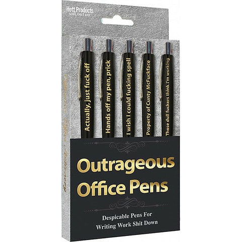Outrageous Novelty Office Pens by Hott Products - Party Gifts and Novelties