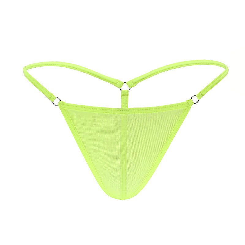 Mesh Micro Sexy G String Panty Fluro by Love In Leather - G-Strings, Panties and Shorts