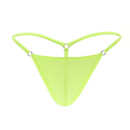 Mesh Micro Sexy G String Panty Fluro by Love In Leather - G-Strings, Panties and Shorts