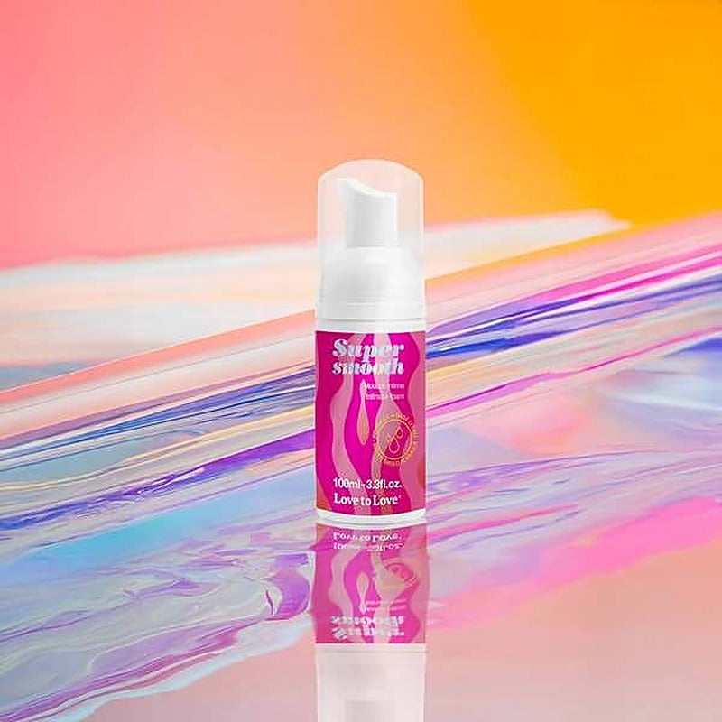 Super Smooth Intimate Foam Lubricant by Love To Love - Water Based Lubes