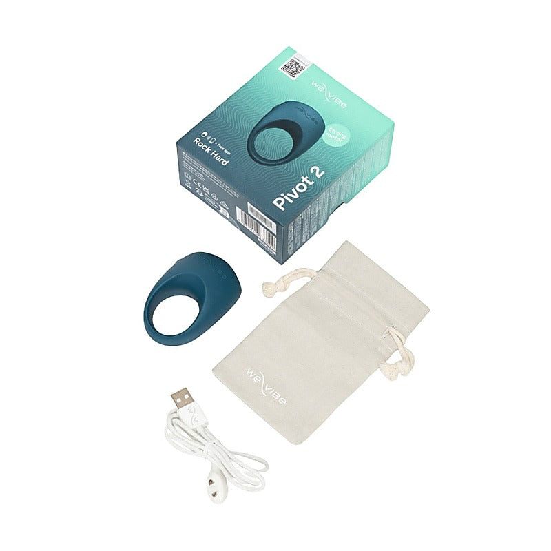 We-Vibe Pivot 2 App Controlled Cock Ring by Love Honey - Vibrating Cock Rings