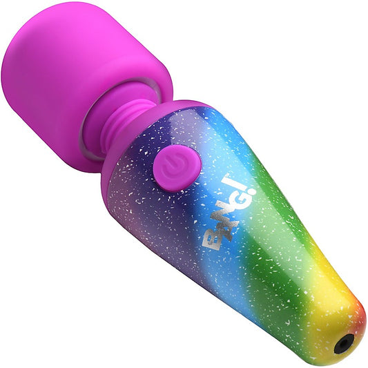 BANG! 10X Rainbow Mini Wand Massager by XR Brands - Body Wands
