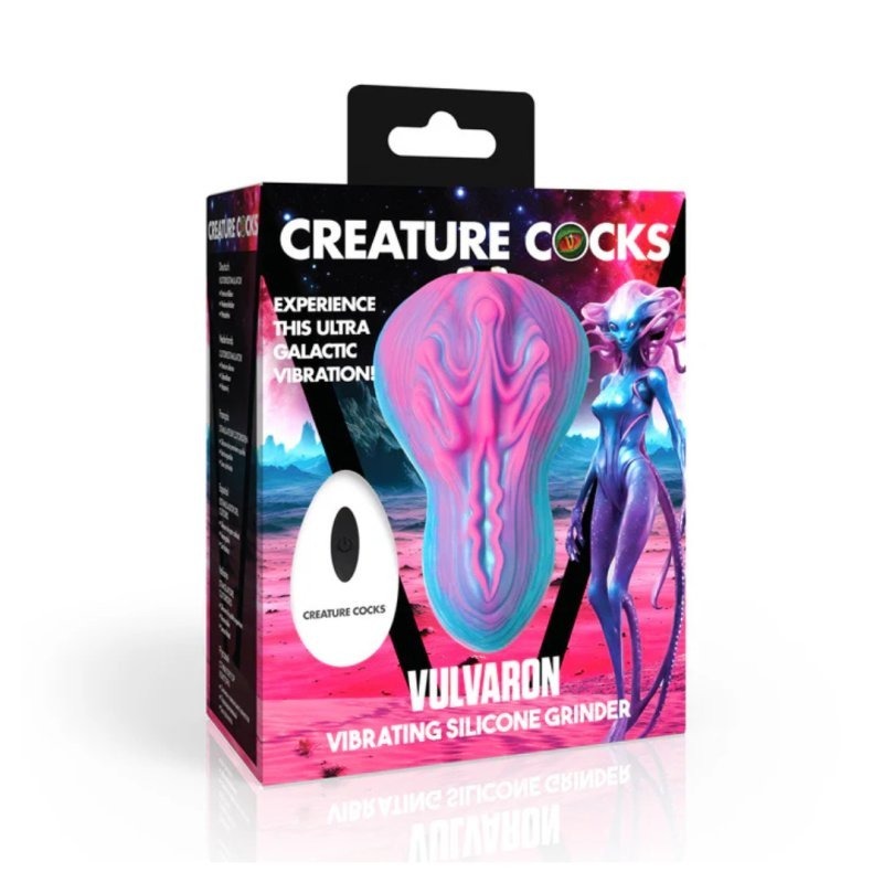Creature Cocks Vulvaron Vibrating Silicone Grinder Pussy - Pussy And Clit Toys