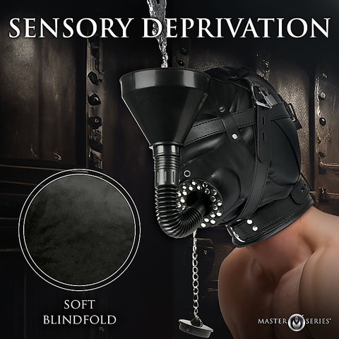 Master Series Degraded Sensory Deprivation Hood - Bondage Hoods