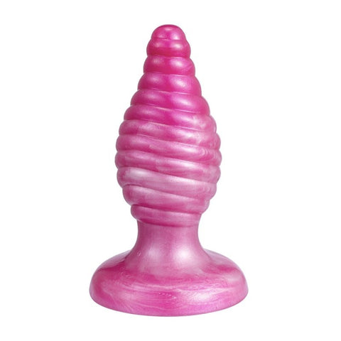 Slixed Cherry Fantasy Liquid Silicone Butt Plug - Butt Plugs