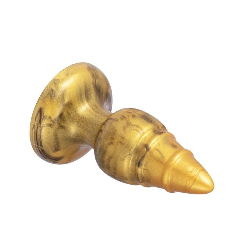 Slixed Goldy Fantasy Liquid Silicone Anal Plug - Butt Plugs