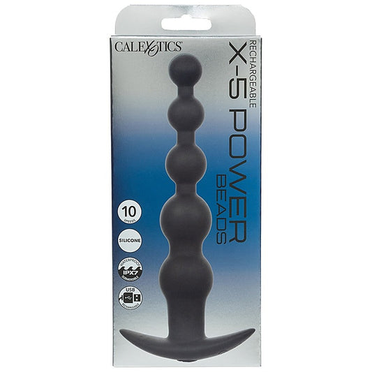 Rechargeable X-5 Power Anal Beads by California Exotics