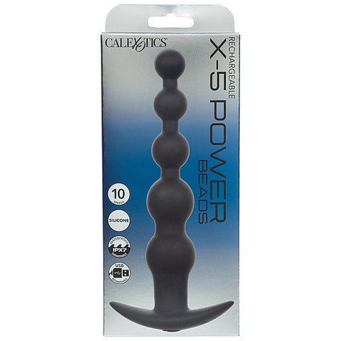 Rechargeable X-5 Power Anal Beads by California Exotics
