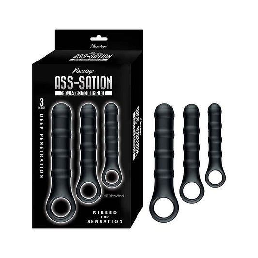 Ass-Sation Anal Wand Training Kit by Nasstoys