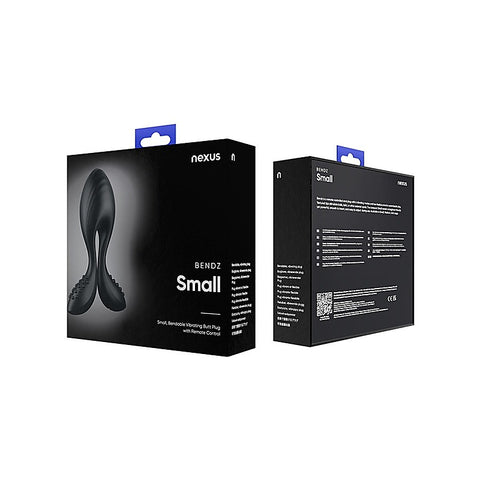 Bendz Bendable Vibrating Butt Plug Black by Nexus Sex Toys