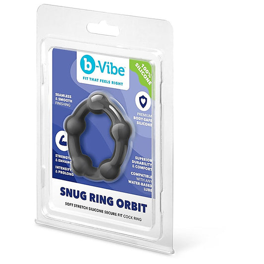 Snug Ring Orbit Stretchy Silicone Cock Ring by B-Vibe