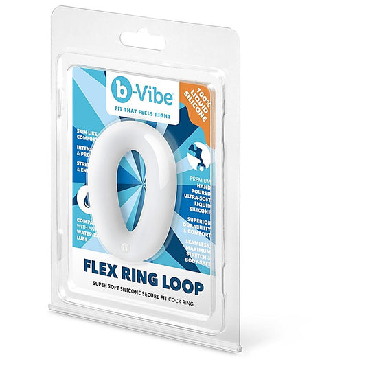 Flex Ring Loop Stretchy Silicone Cock Ring by B-Vibe