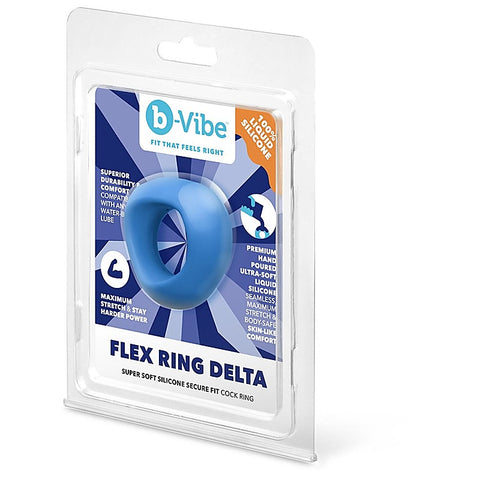 Flex Ring Delta Male Silicone Cock Ring by B-Vibe