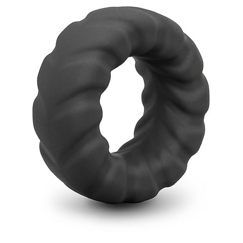 Flex Ring Tread Mens Silicone Cock Ring by B-Vibe